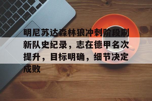 关于明尼苏达森林狼冲刺阶段刷新队史纪录，志在德甲名次提升，目标明确，细节决定成败的信息-爱游戏App